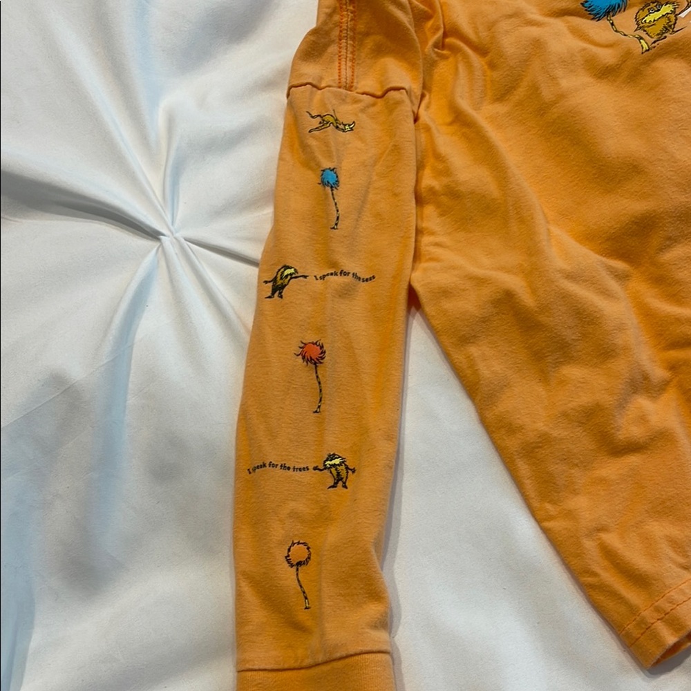 Billabong Orange Kids Long Sleeve Tee with Fun Graphics - Picture 4 of 4